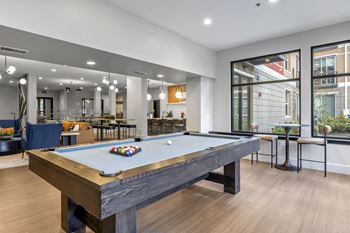 Community Game Lounge at Avant at the Arboretum Apartments in Lisle, IL 60532